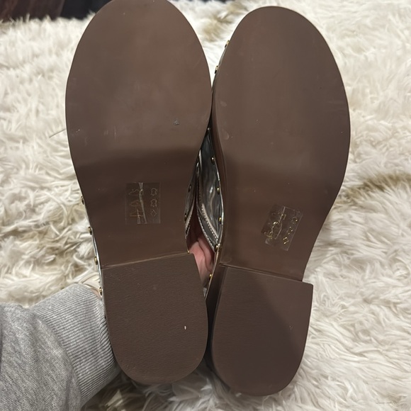 J crew Silver Tassel Clogs - Picture 6 of 6